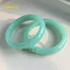 Venta al por mayor del fabricante Pulsera de Calcedonia Púrpura Imperial Tipo Hielo Pulsera de Jade Estilo Antiguo Material de Mongolia Exterior Pulsera Modelo para Mujer