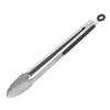 Pinza para alimentos de acero inoxidable transfronteriza de 9 y 12 pulgadas, para pan, barbacoa, bistec, buffet, pinza para alimentos de cocina