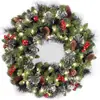 2026 Nueva Corona de Navidad, Decoración Navideña Más Vendida en Amazon, Suministrada Directamente por Fabricante de Colgadores de Puerta de Comercio Exterior