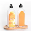 Botella Limpiador de Pisos para Mascotas en Stock 500ml Detergente para Ropa Botella de Plástico Transparente Gel de Ducha Botella de Empaque para Limpieza del Hogar