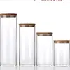 Frascos de Vidrio Sellados Congelados Resistentes a Altas Temperaturas de Múltiples Especificaciones al por Mayor Frascos Sellados para Almacenamiento de Granos de Café a Prueba de Humedad para Cocina