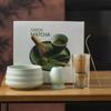Juego de Té Matcha Estilo Ins Transfronterizo Juego de Cuatro Piezas Caja de Regalo de Té Japonés