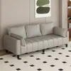 Sofá nuevo con teclas de piano de tejido técnico, adecuado para apartamentos de alquiler, espacios pequeños, tiendas de ropa y apartamentos; sofá resistente a arañazos de gato, sin lavado