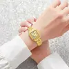 Reloj cuadrado pequeño de lujo ligero de alta gama, reloj de mujer de venta caliente transfronteriza, reloj de cuarzo moderno, reloj para mujer