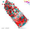 Lentejuelas Mixtas de Estrella de Cinco Puntas Fluorescentes de 5 mm 12 Colores Set de Lentejuelas para Arte de Uñas Celebrante Neto Joyería para Arte de Uñas Taladro Pegatina para Uñas