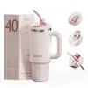 Copo de Carro 40oz Grande Capacidade Copo de Isolamento Frio Copo de Isolamento Quente Alça Aço Inoxidável 304 Copo Cooler de Gelo para Carro Personalização