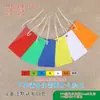Etiquetas de Material para Roupas Personalizadas Coloridas de Plástico Impermeáveis Transparentes Fosco PVC Fivela de Ferro Etiqueta de Pendurar em Branco em Estoque