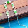 9133 Pulsera de Jadeíta Birmana Natural Grado A para Mujer, Pulsera de Jadeíta Azul Agua, Oferta Especial, Variedad Disponible