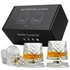 Vaso Rotatorio Creativo de Lujo de Gama Alta para Whisky, Vaso de Licor de Gama Alta, Vaso de Cristal Doméstico Taza Mullen