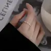 Anillo de Amor Yuhong para Mujer, Diseño Único, Banda Lisa Ajustable, Anillo para Dedo Índice, Anillo de Moda, Venta Directa del Fabricante