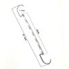 Percha de Metal Multifuncional Plegable Explosiva Mágica de Cinco Eslabones Gancho a Prueba de Viento Percha para el Hogar