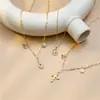 Colar de Cobre Arvaleff Série Olho Olho do Diabo Corrente de Clavícula Ouro 18K Zircônia com Diamantes Atacado Transfronteiriço