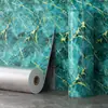 Panel de Panel de Azulejo de Espuma Gruesa Mármol Artificial CTZS Piedra de Mármol con Veta Dorada Brillante Rollo de Pared Autoadhesivo Estilo Continental Moderno Impermeable Anti-Rayaduras Anti-Moho Para Baño Área de Ducha Sala de Estar Pared de Acento Hogar DIY Remodelación 60cmx3m
