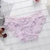 Calzones de Encaje para Niñas, Entrepierna de Algodón Puro, Antibacterianos, Transparentes, de Cintura Baja, Levanta Glúteos, Moño, Braguitas para Mujer, Sin Costuras y Transpirables
