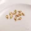 Colar Pulseira com Fecho de Mola Banhado a Ouro 14K Ouro Real 18K Terminal de Pulseira Fecho Conector Lagosta Material para Artesanato DIY Acessórios