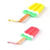 Nuevo 2023 color mixto forma de paleta de hielo esponja de tres colores empalmada para lavar taza cepillo de esponja color limpieza esponja de baño