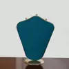 Maniquí de Busto Vintage para Exhibición de Joyería de Collar, Soporte de Exhibición de Joyería de Collar y Aretes de Terciopelo de Alta Calidad, Accesorio para Transmisiones en Vivo