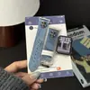 Adecuado para correa de calavera y cruz para Xiaomi Mi Band 9 Pro, 8 Pro, Redmi 654, correa de reloj de pulsera de mezclilla de moda