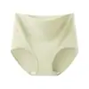 Calcinhas de Algodão Puro Sem Costura de Cintura Alta para Mulheres, Cor Sólida, Simples, Alta Elasticidade, Controle de Barriga, Pré e Pós-Parto, Levanta Bumbum, Atacado de Fábrica