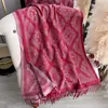 Xale retro estilo étnico com estampa paisley, espessado e quente para outono e inverno, capa moderna para viagens em Xinjiang