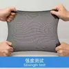Cortina de Porta à Prova de Mosquitos Doméstica de Verão com Listras, Magnética, Sem Furos, Autoadesiva, Cortina de Porta Magnética à Prova de Mosquitos para Quarto