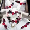 12 Adesivos de Parede de Morcego Pretos Adesivos 3D Decoração de Parede de Fundo para Casa Assombrada Sala de Fuga Aracnídeo de Terror Adesivos 3D