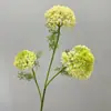 Bola de flor de renda artificial, peça decorativa de alta qualidade, material para arranjo floral, paisagismo, decoração de casa, flores artificiais para decoração
