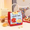 Bolsa de almoço bolsa tote bolsa térmica portátil para trabalhador de escritório estudante bolsa tote folha de alumínio espessa bolsa bento de alto valor para meninas