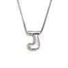 Moda Europeia e Americana Simples Nicho Personalidade Hip Hop Explosões Colar Aço Inoxidável Banhado a Ouro 18K Colar com Letras Bolha para Mulheres