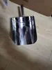 Pala de acero inoxidable 316L, pala de material, pala para hielo, boca semi-redonda, pala para medicina en polvo, boca cuadrada, fondo plano, forma curva, disponible en varios tamaños para fábricas farmacéuticas