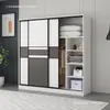 Armario Casa Dormitorio Puertas Correderas Profundizado Engrosado Armario para Ropa Almacenamiento Para Alquilar Armario Económico Otro