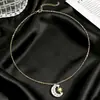 Pendientes, Anillos, Pulseras, Collares de Sol y Luna con Incrustaciones de Circonita de Cobre Transfronterizos Europeos y Americanos, Joyería de Moda para Mujer con Bloques de Color de Sol y Luna