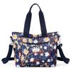Bolsa feminina da moda, leve, impermeável, de nylon, multifuncional, transversal, mochila, bolsa de ombro estampada