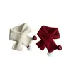 Lindo Bufanda de Punto para Niños con Forma de Briqueta para Otoño e Invierno, Bufanda Cálida Cruzada para Niños y Niñas, Engrosada y a Prueba de Viento