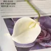 Flor Artificial Lírio Calla Mini PU Aliexpress Flor Artificial Atacado Flor de Segurar Decoração de Casa Mw01501