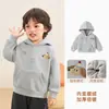 Sudadera con Capucha y Forro Polar Kaka Panda para Niños Ropa de Invierno Cálida para Niños Ropa de Invierno para Niñas Ropa para Bebés, Niños Pequeños y Niños