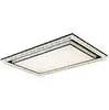 Luz principal de nuevo modelo de lujo ligero estilo italiano para sala de estar y comedor, luz de techo LED protectora para ojos de patrón de grietas de hielo estilo italiano para dormitorio