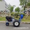 Máquina de marcado por pulverización en frío para superficies de carreteras pequeñas, máquina de marcado manual de plazas de aparcamiento, máquina de marcado de suelo, máquina de marcado por fusión en caliente