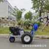 Máquina Marcadora de Estacionamiento Empujada a Mano, Máquina Marcadora de Suelo, Máquina Marcadora de Líneas con Termoplástico, Máquina Marcadora Pequeña de Superficie de Carretera con Spray en Frío