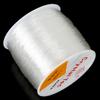 Contas de Corda de Cristal Transparente Redondas Material de Elástico Fio Elástico Pulseira Acessórios de Joalheria DIY com Granada