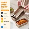 Molde para Pastel de Libra Caja Rectangular para Pan de Molde Larga Antiadherente Panera para Pan Herramienta Doméstica Bandeja para Hornear para Hornear Carne de Almuerzo