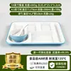 Bandeja de comida rápida para cocina comunitaria, bandeja dividida de melamina, bandeja para compartir comidas, comedor comercial, fábrica, escuela, bandeja de pesaje de autoservicio de cadena