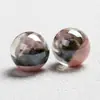 Cuentas Redondas de Resina de Zorro de Nueve Colas Recubiertas de Azúcar Ópticas de 16 mm Accesorios para Manualidades Cadena de Teléfono Llavero Pulsera Joyería