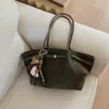 Bolsa Casual Retrô para Mulheres 2025 Inverno Nova Moda Grande Capacidade Ombro Axila Bolsa de Mão para o Dia a Dia Bolsa Tote
