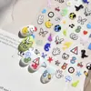Pegatinas Finas y Resistentes para Manicura, Populares y Lindas Pegatinas de Manicura para Niños, Material de Iconos de Dibujos Animados Ultra-Delgado Sin Rastro, Diamantes para Uñas