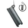 Fabricante de Shenzhen bolsa de certificado de pedido de capa de couro bolsa para chave de carro capa protetora cordão portátil capa de couro com porta de carregamento