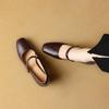 Zapatos Nuevos de Primavera y Otoño para Mujer 2026, Zapatos Mary Jane Simples con Correas y Boca Baja, Tallas 40-43, Zapatos de Exportación