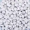 Cuentas del Alfabeto Inglés Hechas a Mano Sueltas Pulsera Collar Cadena de Teléfono Móvil Colgante Pulsera Accesorios de Joyería DIY