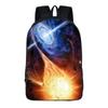 Mochila Escolar para Estudiantes Nuevos Transfronteriza Creativa de Poliéster Reductora de Carga Mochila para Estudiantes de Primaria Bolsa para Computadora Suministro Directo de Fábrica