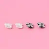 Accesorios Hechos a Mano de Plata S925 Pulsera de Cuentas DIY Collar con Cuentas Separadoras de Mariposa Mini Cuerda Trenzada Accesorios de Plata Xiaohongshu